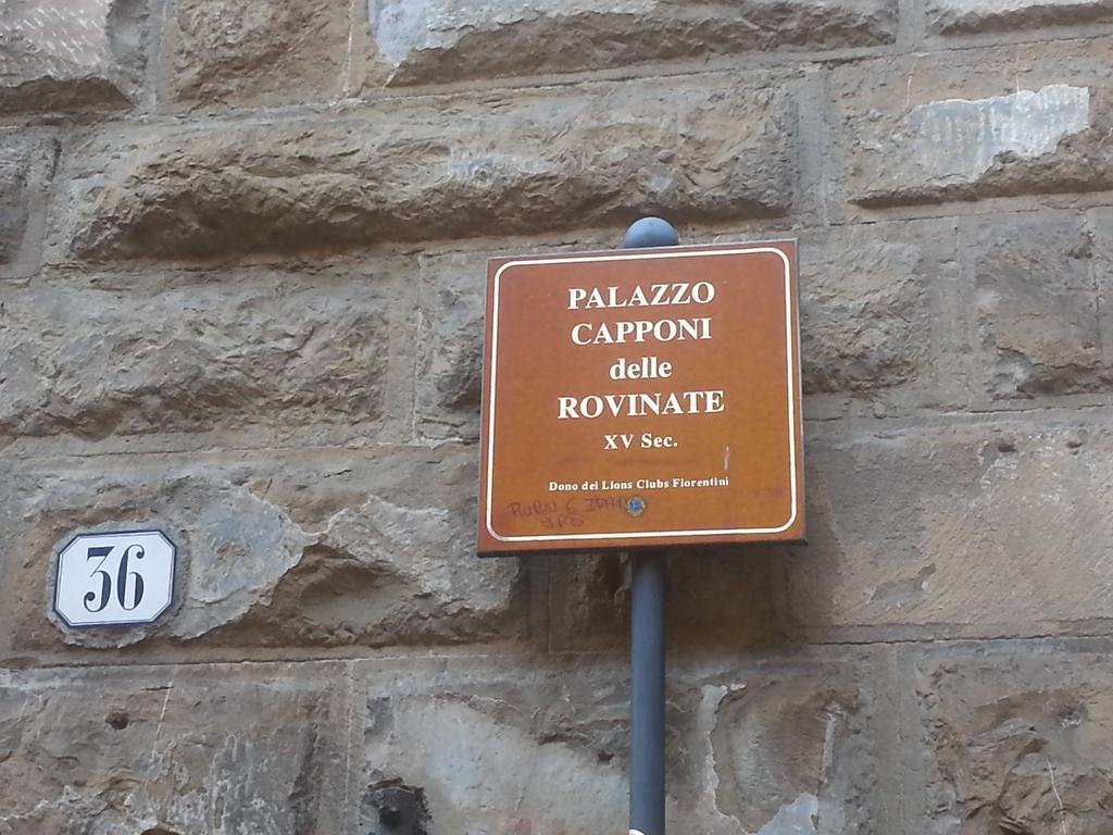 Palazzo Capponi Alle Rovinate Florenz Zimmer foto
